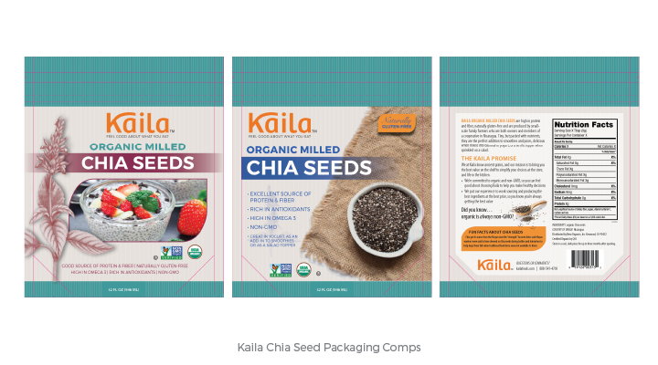 Kaila Organic Chia & Hemp Seed Comps