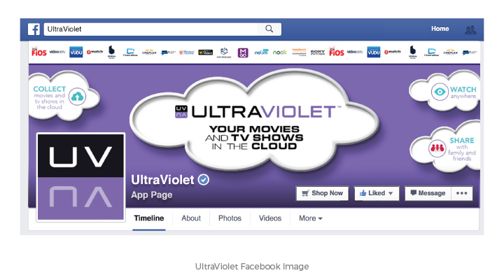 UltraViolet Facebook Cover Image